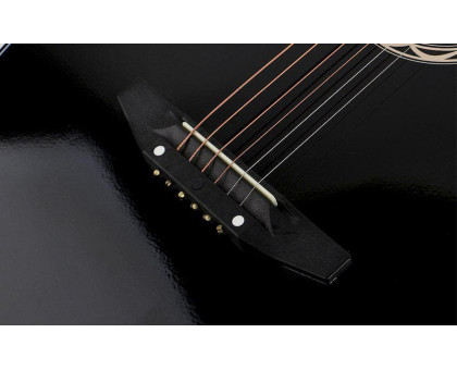 Гитара акустическая Polcraft C38 BK 3/4 черная, комплект 2